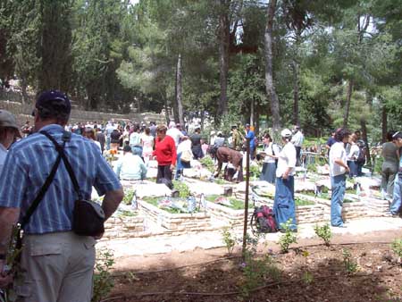 Day8131 Yom Hazikaron Mt Herzl Military Cemetary 