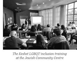 Keshet LGBTQ inclusion training