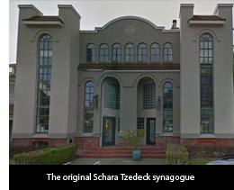 The old Schara Tzedeck synagogue